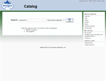 Tablet Screenshot of kitchicat.krls.org